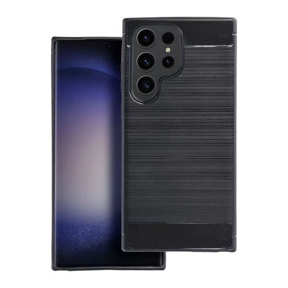 Forcell Carbon hátlap tok Samsung Galaxy A26, fekete