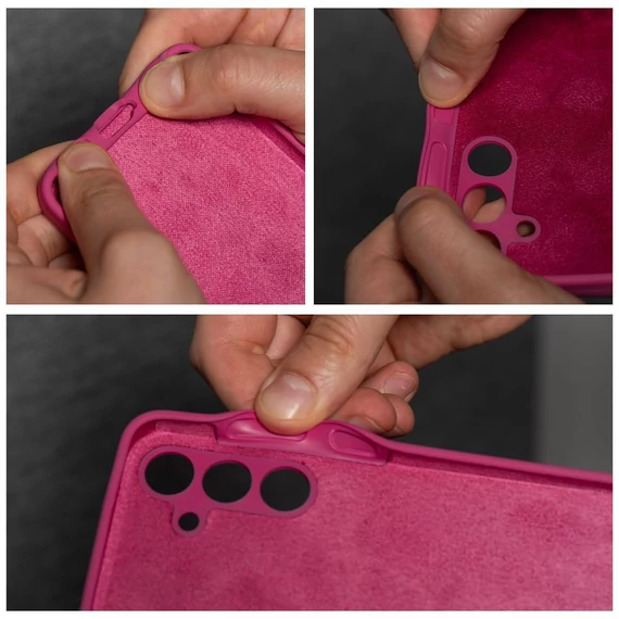 2mm Samsung Galaxy A26 szilikon tok, rózsaszín