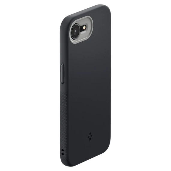 Spigen Nano Pop MagFit Apple iPhone 16e Black Sesame MagSafe tok, fekete