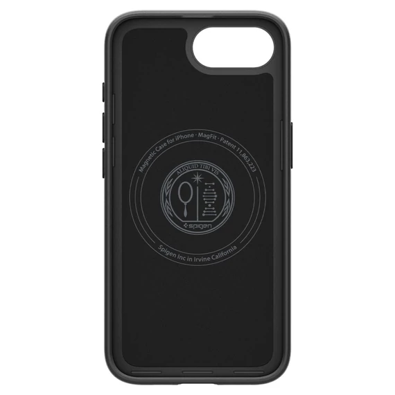 Spigen Thin Fit MagFit Apple iPhone 16e tok, Black, fekete