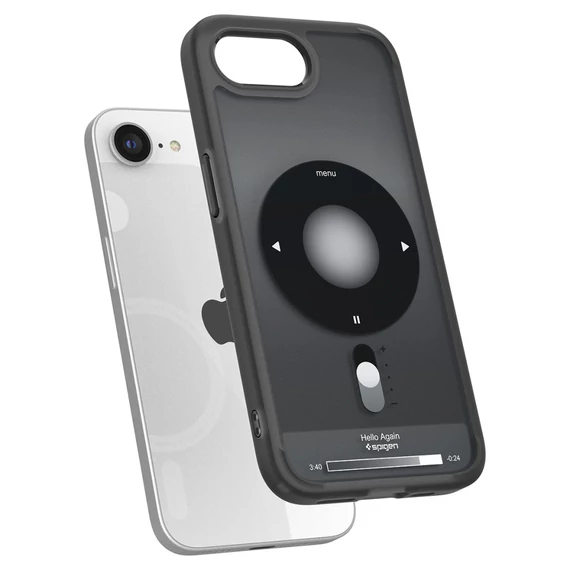 Spigen Ultra Hybrid MagFit Apple iPhone 16e tok, Classic MagSafe, fekete