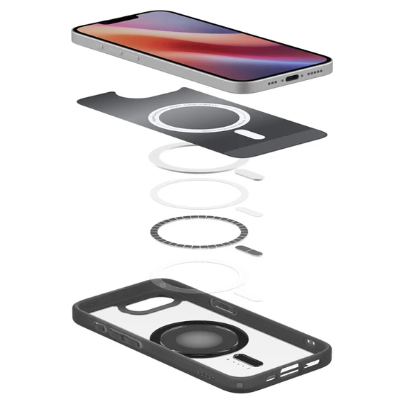 Spigen Ultra Hybrid MagFit Apple iPhone 16e tok, Classic MagSafe, fekete