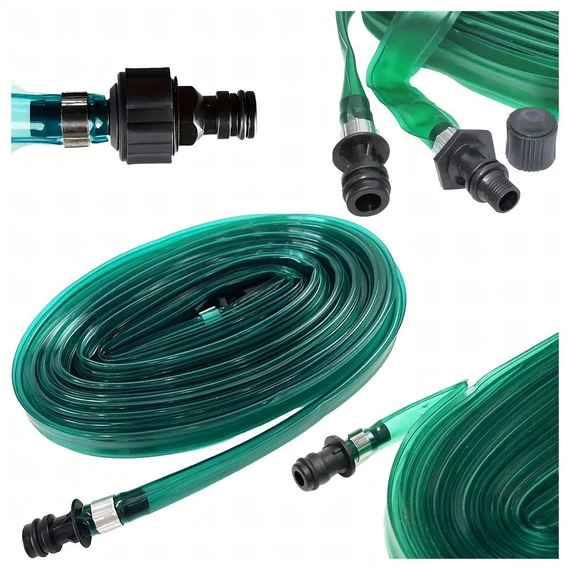 Kerti tömlő gyors csatlakozókkal 10m RC-K-1475, zöld