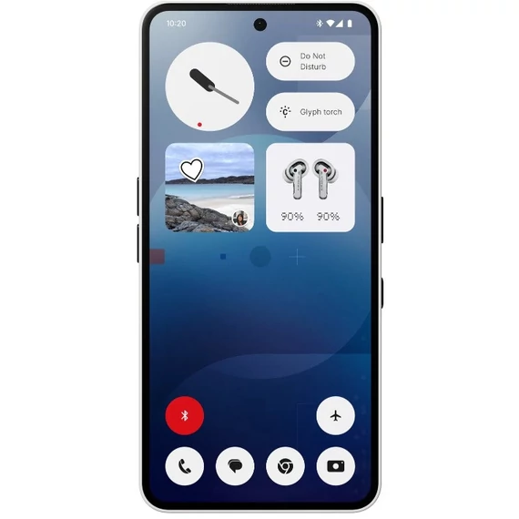 Nothing Phone (3A) fehér, 12+256 GB okostelefon