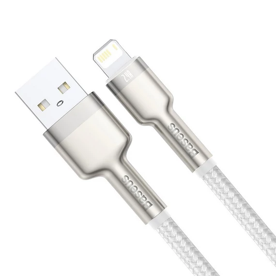 Baseus Cafule USB-Lightning kábel, 2,4A, 2m, fehér