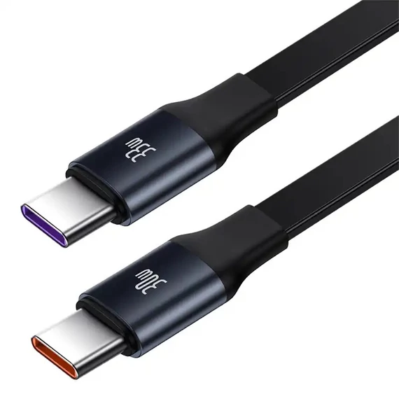 Baseus Enjoyment autós töltő USB-C kábellel, 33W, fekete