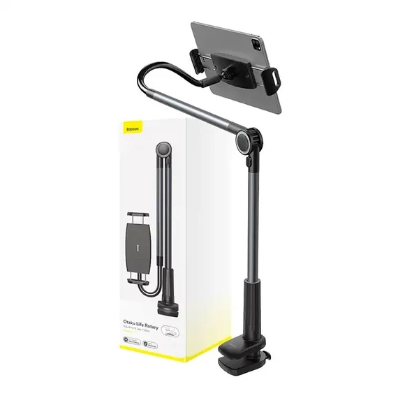 Baseus Otaku Life Rotary Pro telefon/táblagép állvány, fekete