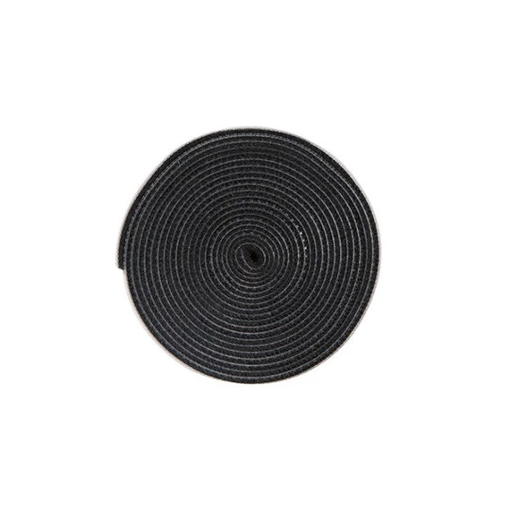 Baseus Rainbow Circle kábelrendező tépőzáras szalag, 1m, fekete