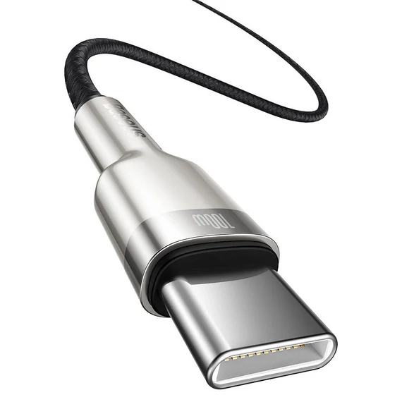Baseus Cafule USB-C-USB-C kábel, 100 W, 2 m, fekete