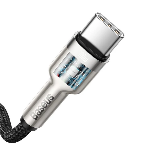 Baseus Cafule USB-C-USB-C kábel, 100 W, 2 m, fekete