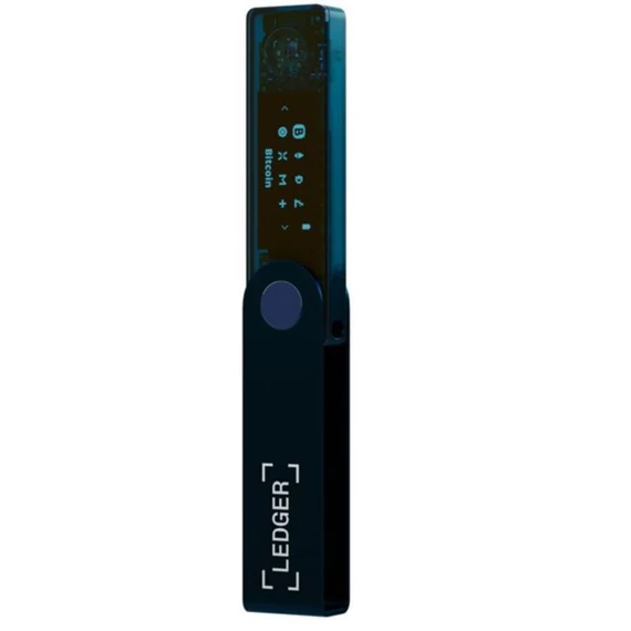 Ledger Nano X Sapphire Blue kripto pénztárca, kék