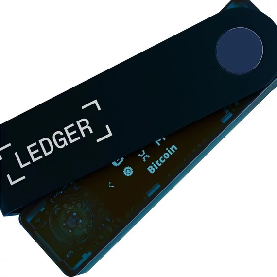 Ledger Nano X Sapphire Blue kripto pénztárca, kék