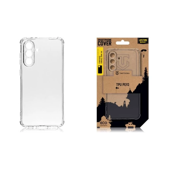 Tactical TPU Plyo Samsung Galaxy A36 hátlap tok, átlátszó