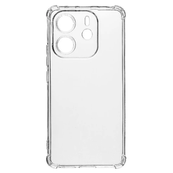 Tactical TPU Plyo Xiaomi Redmi Note 14 5G (Global) hátlap tok, átlátszó