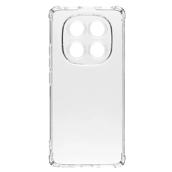 Tactical TPU Plyo Xiaomi Redmi Note 14 Pro (Global) / Poco X7 hátlap tok, átlátszó