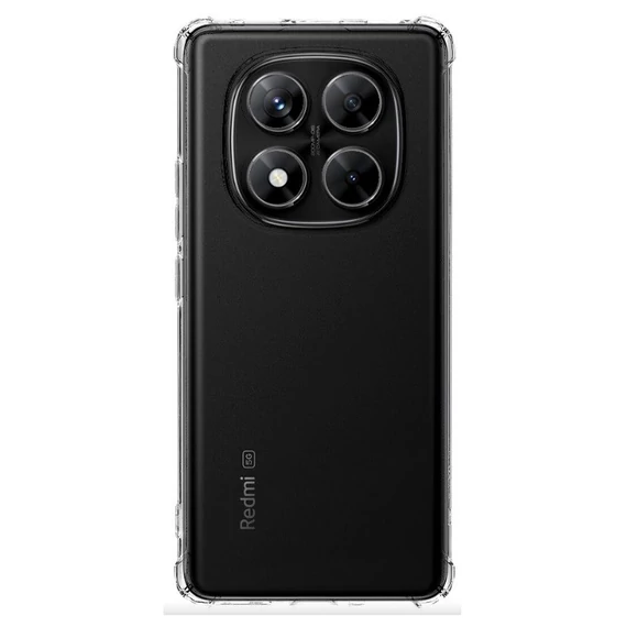 Tactical TPU Plyo Xiaomi Redmi Note 14 Pro (Global) / Poco X7 hátlap tok, átlátszó