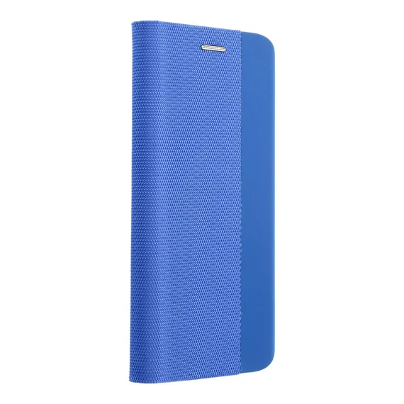 Forcell Sensitive Xiaomi Redmi Note 14 4G (Global) oldalra nyíló flip tok, kék