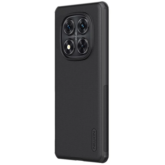 Nillkin Super Frosted PRO Xiaomi Redmi Note 14 Pro 5G / Poco X7 műanyag hátlap tok, fekete