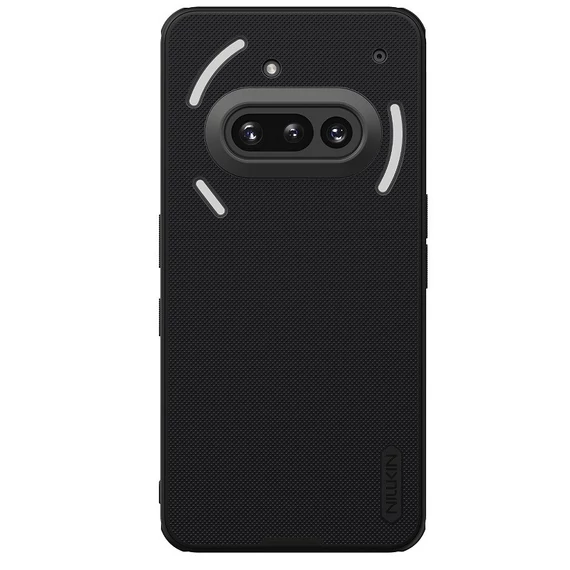 Nillkin Super Frosted PRO Magnetic Nothing Phone 3a mágneses műanyag hátlap tok, fekete