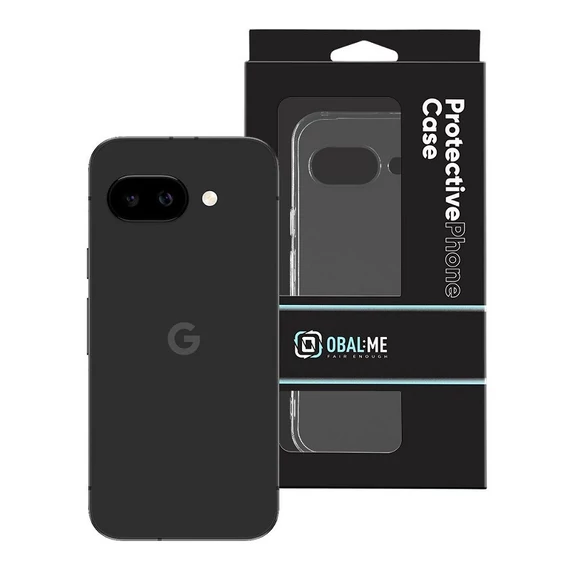 OBAL:ME Google Pixel 9a műanyag hátlap tok, átlátszó
