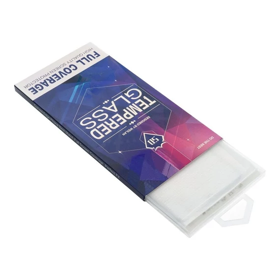 Samsung Galaxy S25 Edge 5D Full Glue hajlított kijelzővédő üvegfólia, fekete