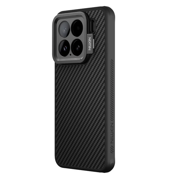 Nillkin CarboProp Aramid Mágneses Xiaomi 15 hátlap tok, fekete