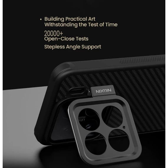 Nillkin CarboProp Aramid Mágneses Xiaomi 15 hátlap tok, fekete