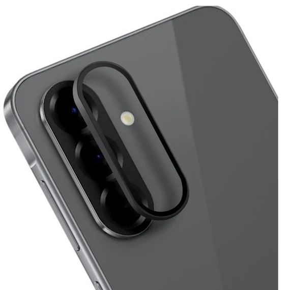 Obal:Me Samsung Galaxy A36 5G tempered glass kamera védő üvegfólia, fekete
