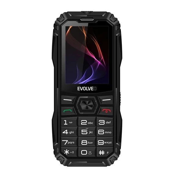 Evolveo MaxPhone A1 nyomógombos mobiltelefon, fekete