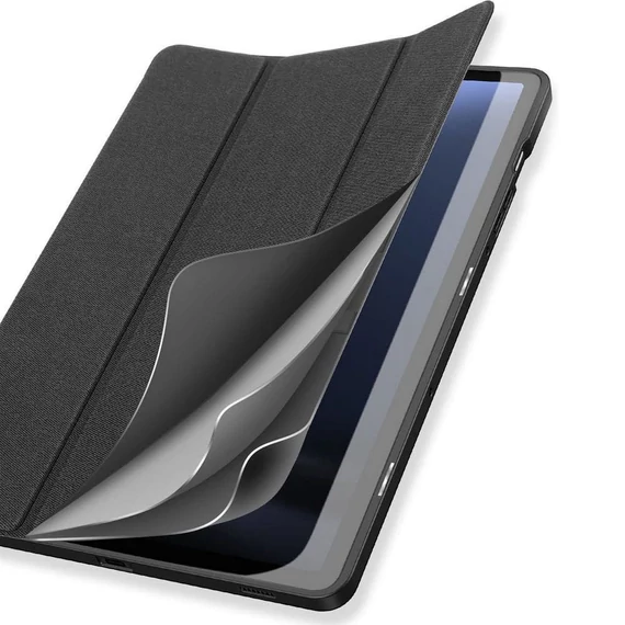Dux Ducis Domo Samsung Tab S9 FE/S10 FE kihajtható tok pencil tartóval, fekete