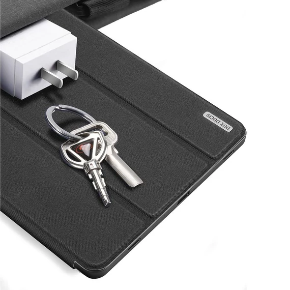 Dux Ducis Domo Samsung Tab S9 kihajtható tok pencil tartóval, fekete