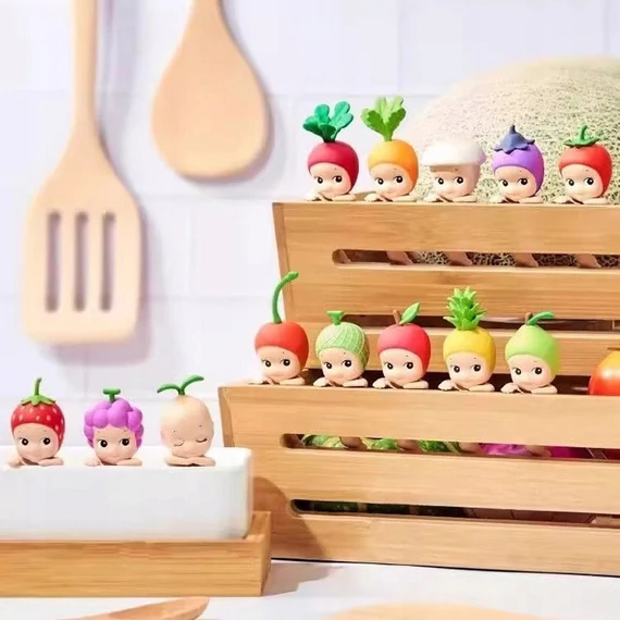 Mini Angyal baba meglepetés figura, Hipper, gyűjthető, telefondísz, zsákbamacska, színes
