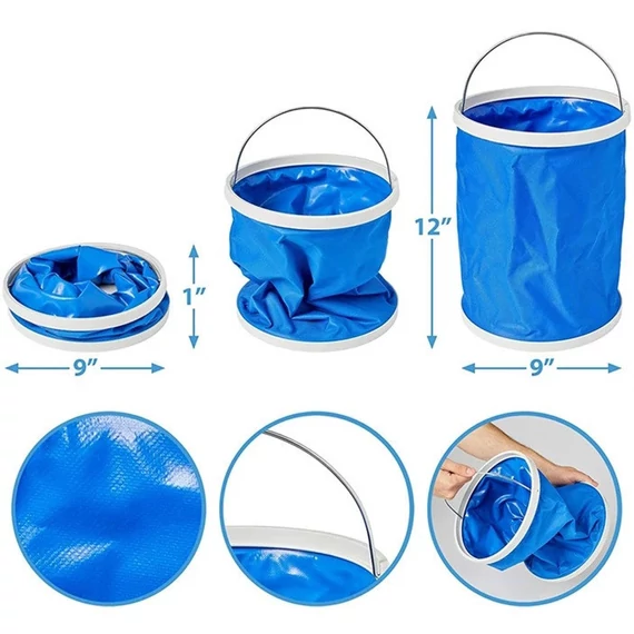 Wooze Car Cleaner Set 14 részes autó tisztító készlet, külső és belső tisztításhoz, táskával, kék