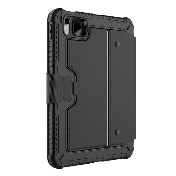 Nillkin Bumper Combo iPad 10.9 2022 / iPad 11 2025 kihajtható tok billentyűzettel, fekete