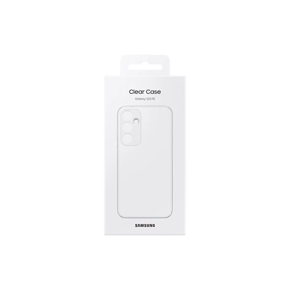 Samsung Galaxy S23 FE Clear Cover, gyári tok, átlátszó, EF-QS711CTEGWW-B-IT