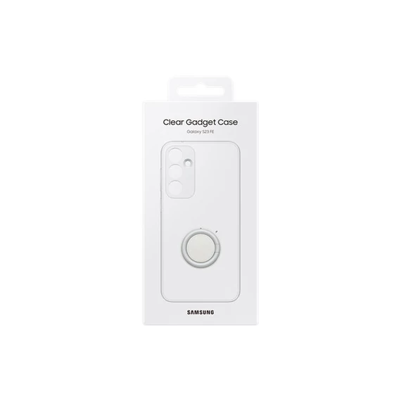 Samsung Galaxy S23 FE Clear Gadget Cover, gyári tok, átlátszó, EF-XS711CTEGWW-B-IT