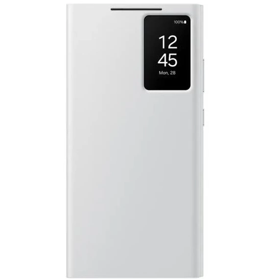 Samsung Galaxy S24 Ultra Smart View Wallet gyári tok, fehér, EF-ZS928CWEGWW-B-IT