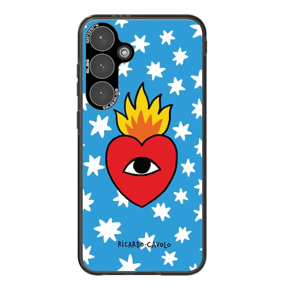 Samsung Galaxy S24+ Ricardo Cavolo gyári tok, szív minta