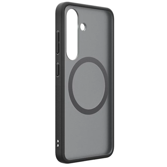 Samsung by Spigen Capella Magnetic Galaxy S25 mágneses gyári tok, matt fekete (Új, Csomagolássérült)