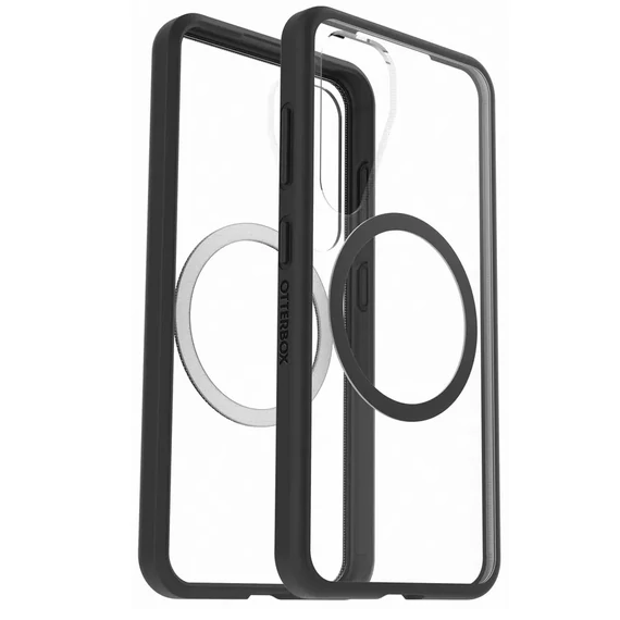 Samsung Galaxy S25+ React mágneses gyári tok, fekete (Új, Csomagolássérült)