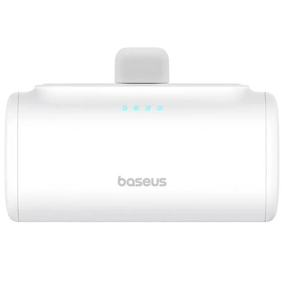 Baseus Compact powerbank / külső akkumulátor USB-C csatlakozóval, 5000mAh, PD, 20W, fehér
