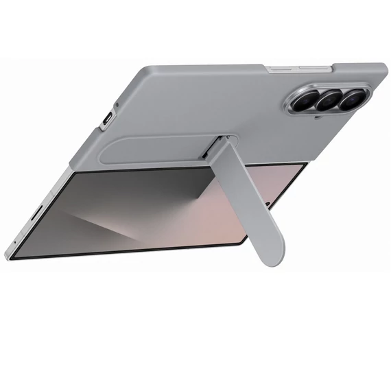 Samsung Galaxy Z Fold 7 Silicone Cover gyári szilikon tok, szürke