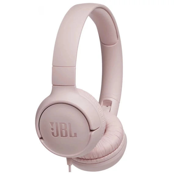 JBL Tune 500 vezetékes fejhallgató, 3.5mm jack, rózsaszín