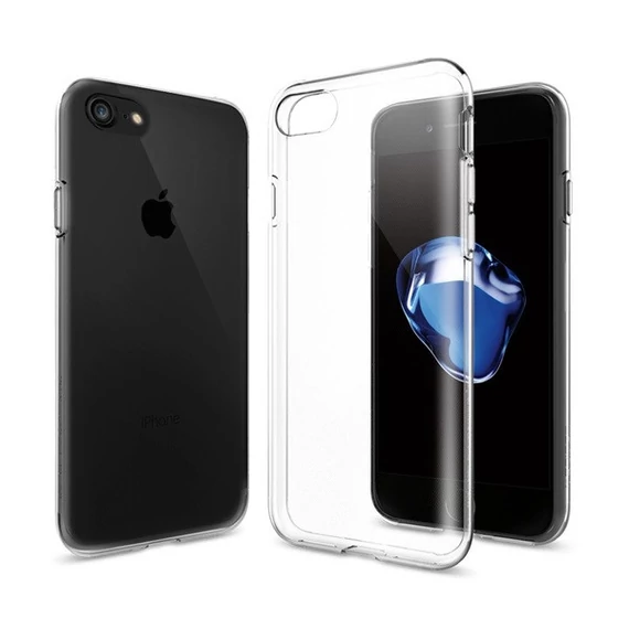 Spigen Liquid Crystal Apple iPhone SE 2022/2020/8/7 tok, Crystal Clear, átlátszó