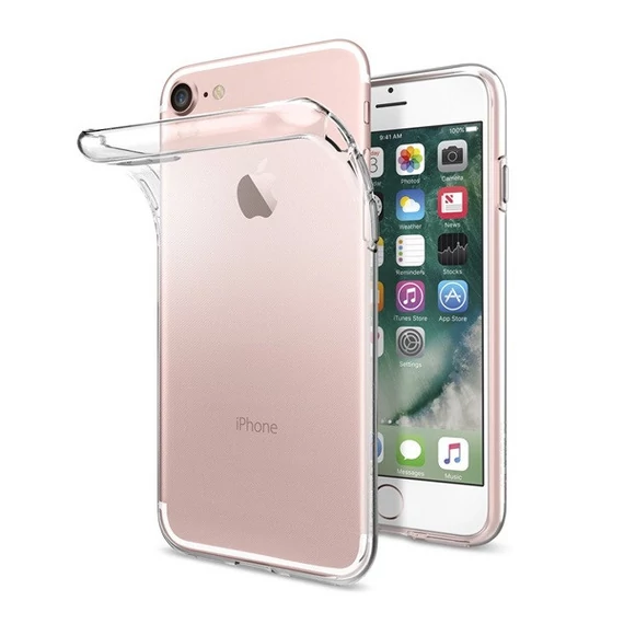 Spigen Liquid Crystal Apple iPhone SE 2022/2020/8/7 tok, Crystal Clear, átlátszó
