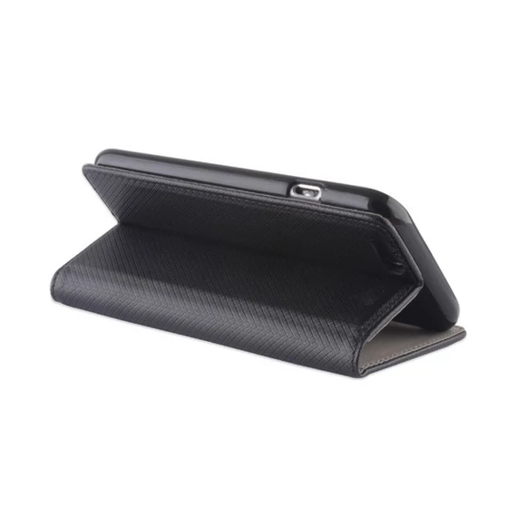 Magnet Apple iPhone 8/7 mágneses flip tok, fekete