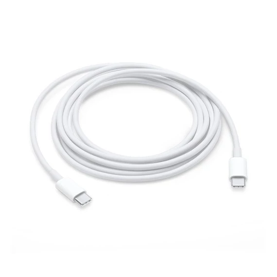 Apple USB-C / USB-C töltő- és adatkábel, MLL82ZM/A, 2m, fehér, Retail dobozos