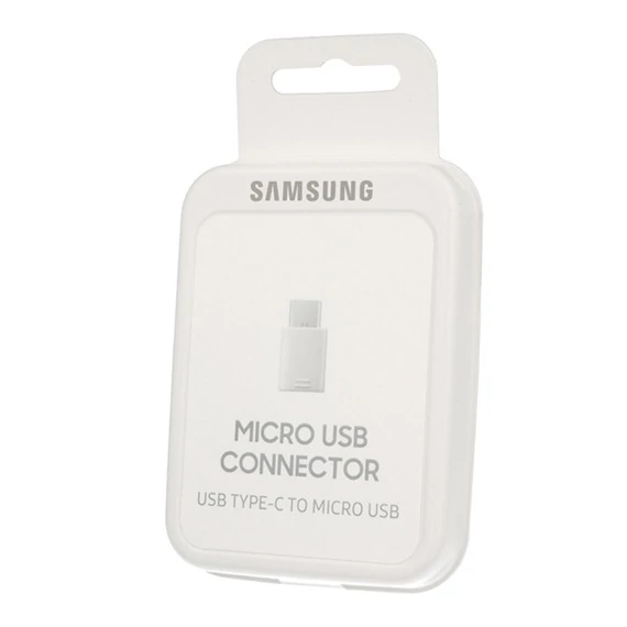 Samsung EE-GN930BWE USB-C - microUSB-A adapter, fehér, gyári