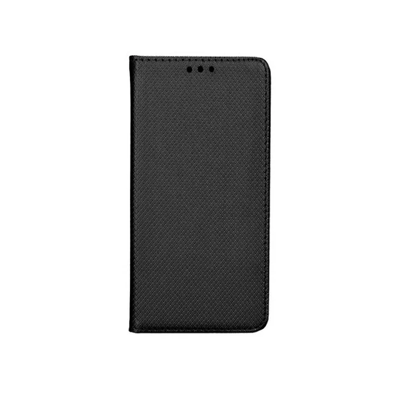 Magnet Huawei P Smart mágneses flip tok, fekete