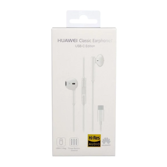 Huawei CM33 headset, USB Type-C, fehér